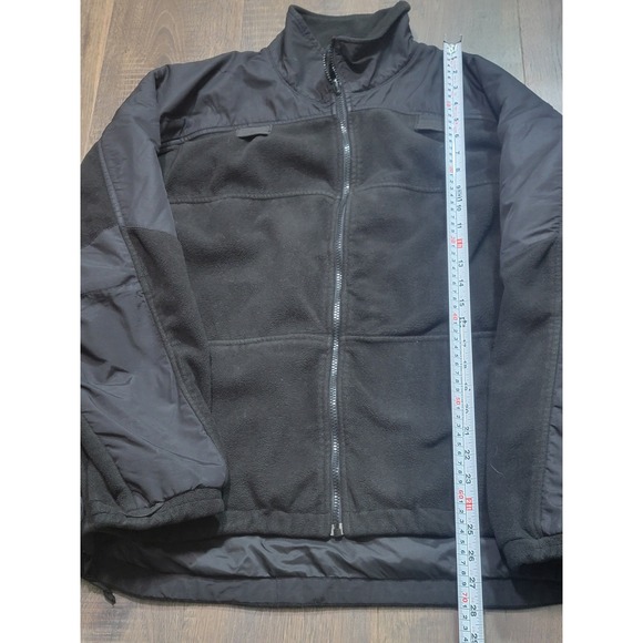 5.11 Tactical Series Fleece Jacket Black Full Zip Men's Size L